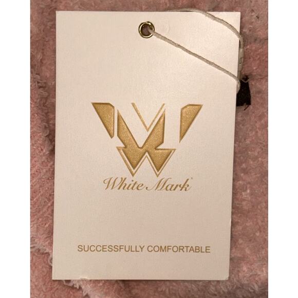 White Mark Women's Long Sleeve Star Hooded Fleece Cardigan L/XL - Picture 7 of 8